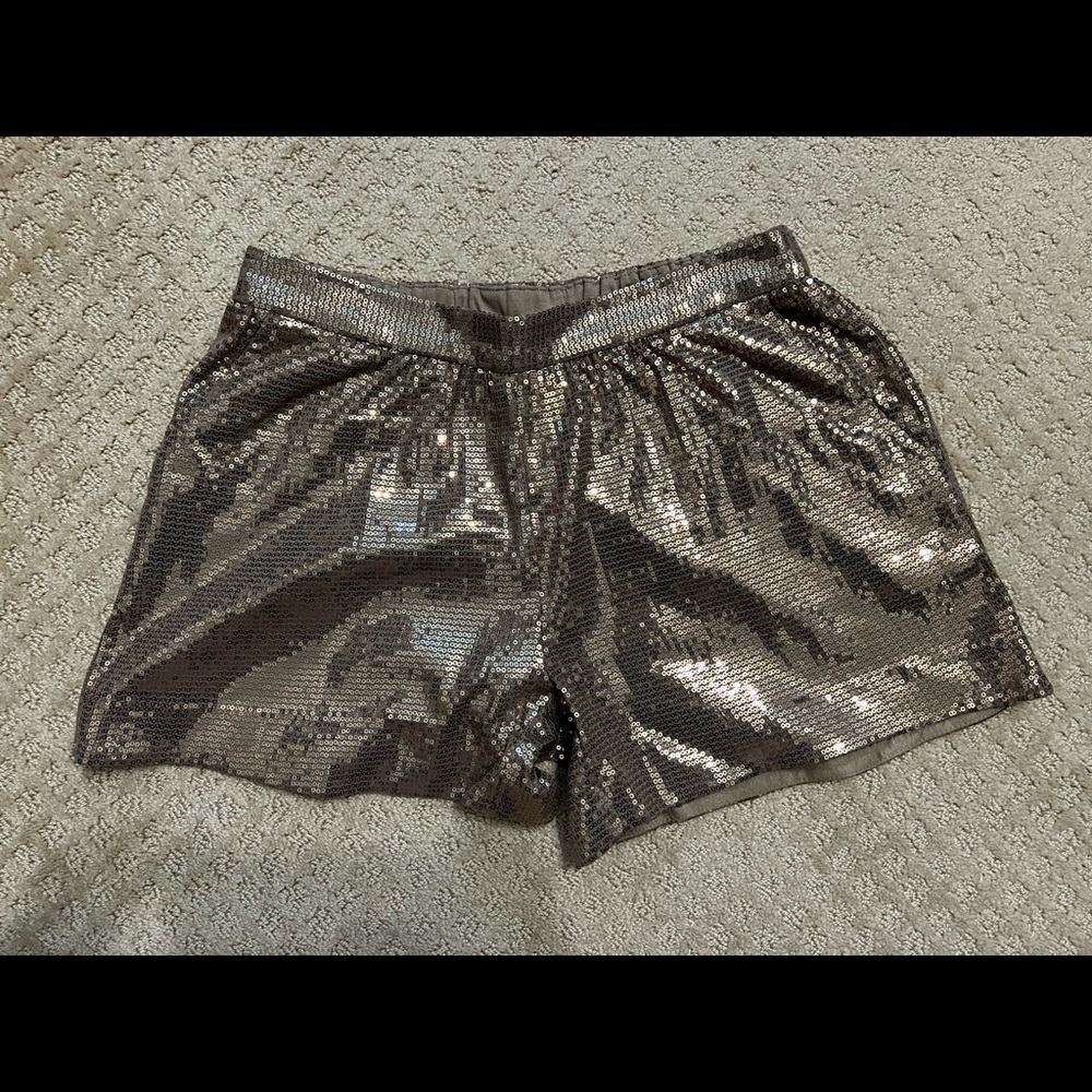 Gold Sequin short